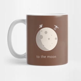 Ethereum to the moon Mug